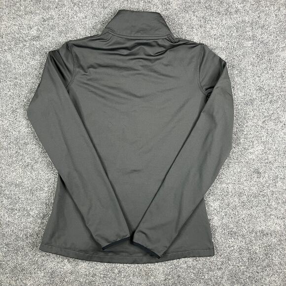 Nike Dri-Fit Quarter Zip Pullover Womens Size Large Black Athletic Running Shirt - Picture 8 of 9